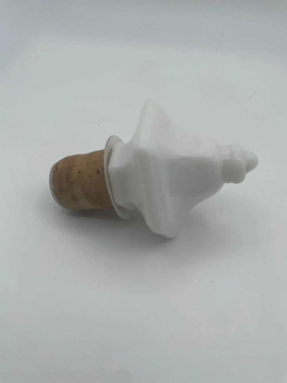 Vintage 1965 Jim Beam Blue Milk Glass Decanter with Stopper Shepherd And Dog